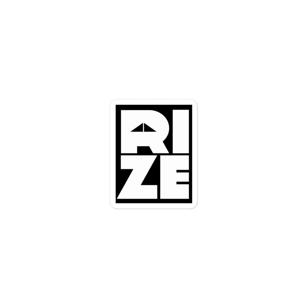 RIZE Bubble-free stickers